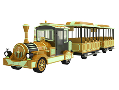 無軌觀光小火車橙色