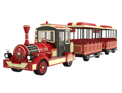 無軌觀光小火車棗紅