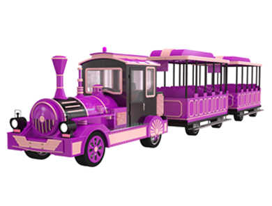 無軌觀光小火車紫色