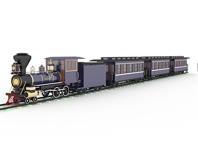 定制觀光小火車復古