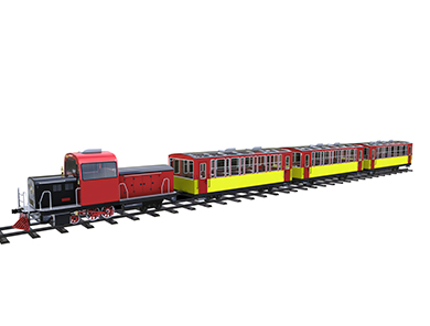 定制觀光小火車紅黃